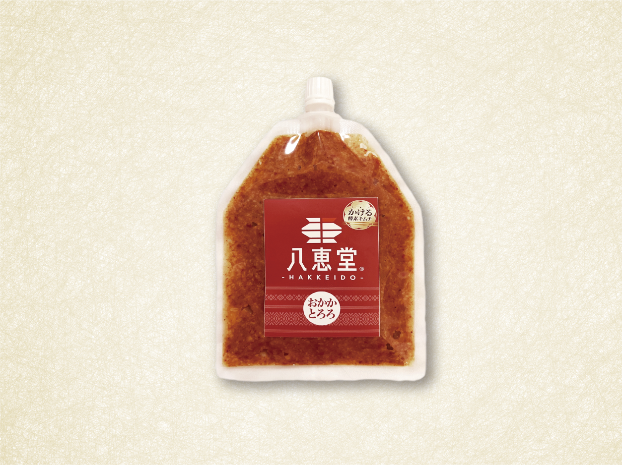 「かける酵素キムチ」おかかとろろ